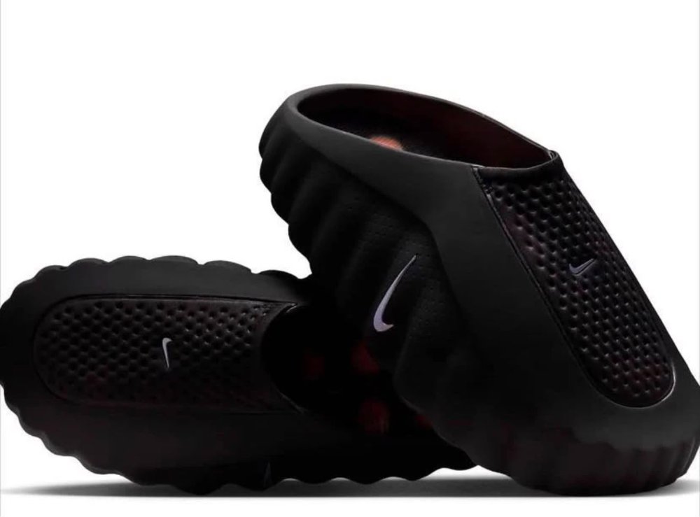 Nike zapatos tipo mule negros