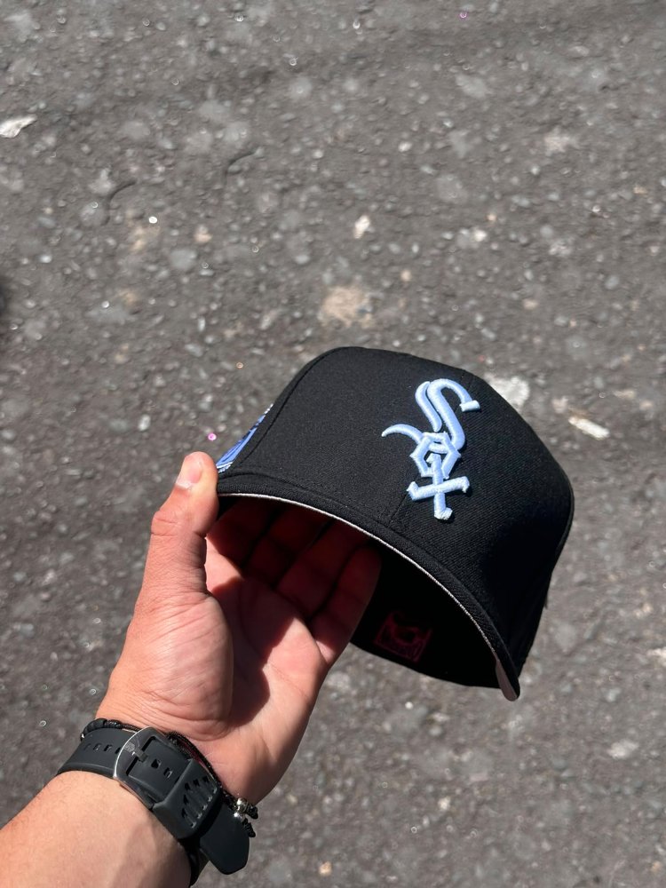 Gorra negra Chicago WhiTE Sox CERRADA