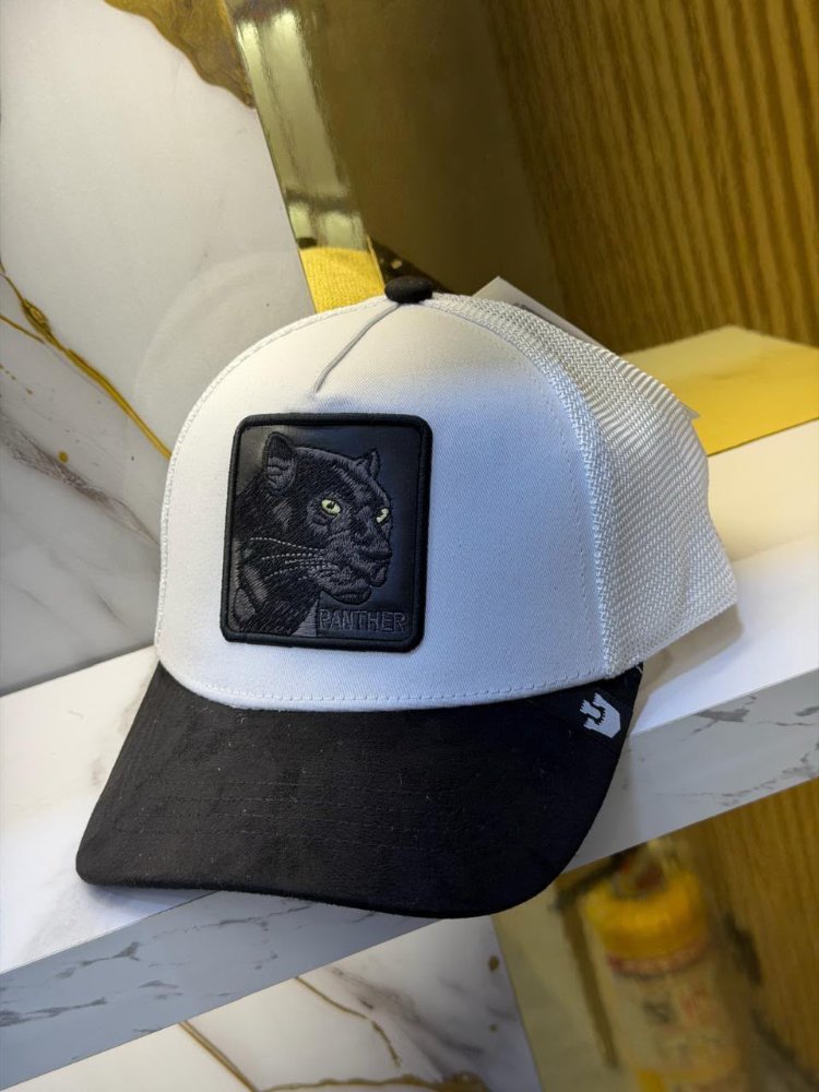 Gorra GORIN BROSS PANTERA NEGRA BLANCA