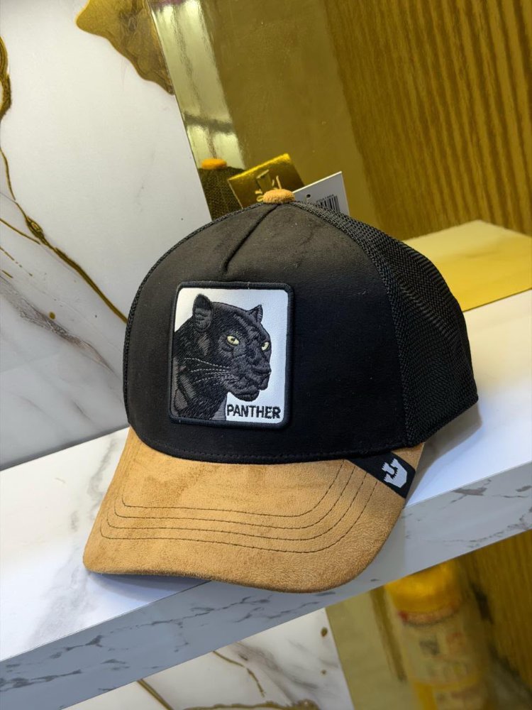 Gorra GORIN BROSS PANTERA NEGRA BEIGE