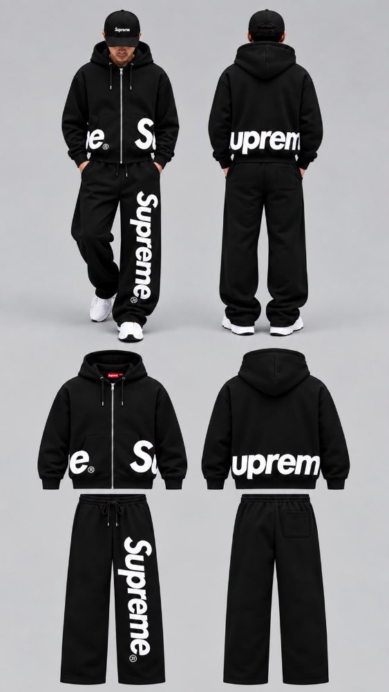 CONJUNTO SUPREME NEGRO