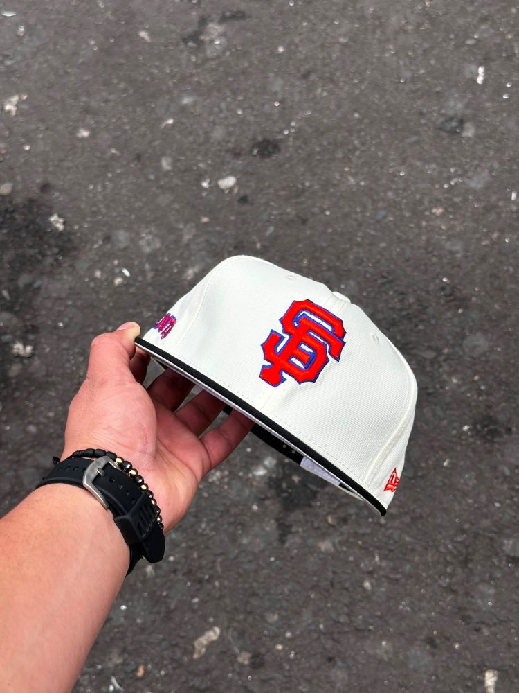 Gorra San Francisco Giants blanca AJUSTABLE