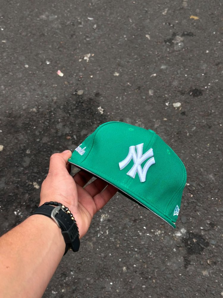 Gorra New York Yankees verde AJUSTABLE