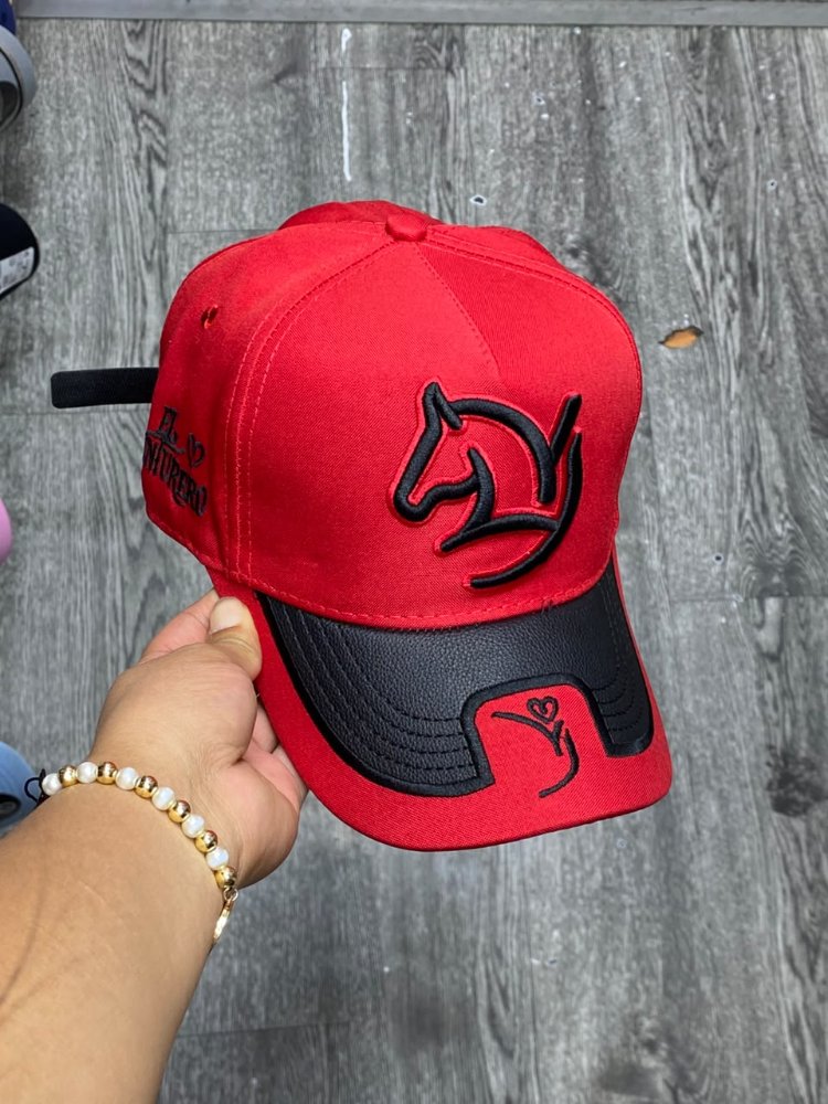 GORRA YEISON JIMENEZ ROJA NEGRA