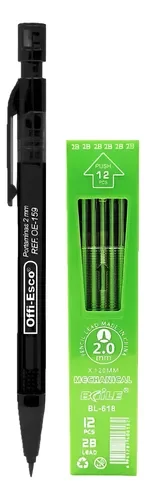 PORTAMINAS 2 MM OFFIESCO X UNIDAD