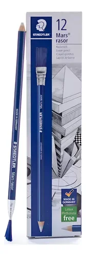 BORRADOR ESCOBILLA STAEDTLER X 12 U