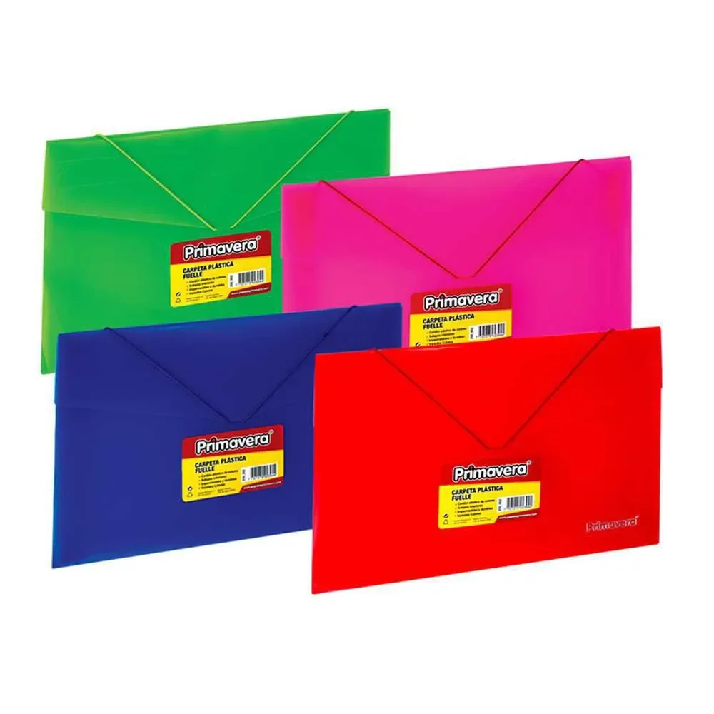 CARPETA PLASTICA PRIMAVERA