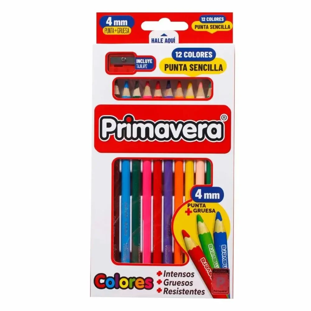 COLORES PRIMAVERAS X 12