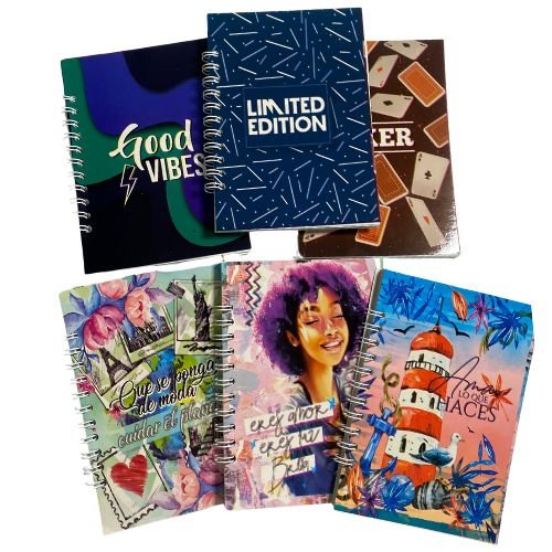 LIBRETA ARGOLLADA PEQUEÑA