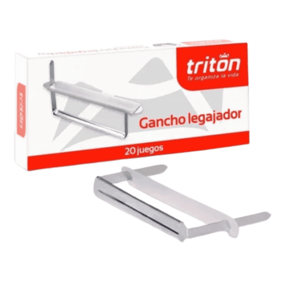 GANCHO LEGAJADOR X 20 METALICO TRITON