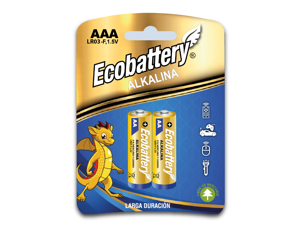 PILA AA ALKALINA ECOBATTERY