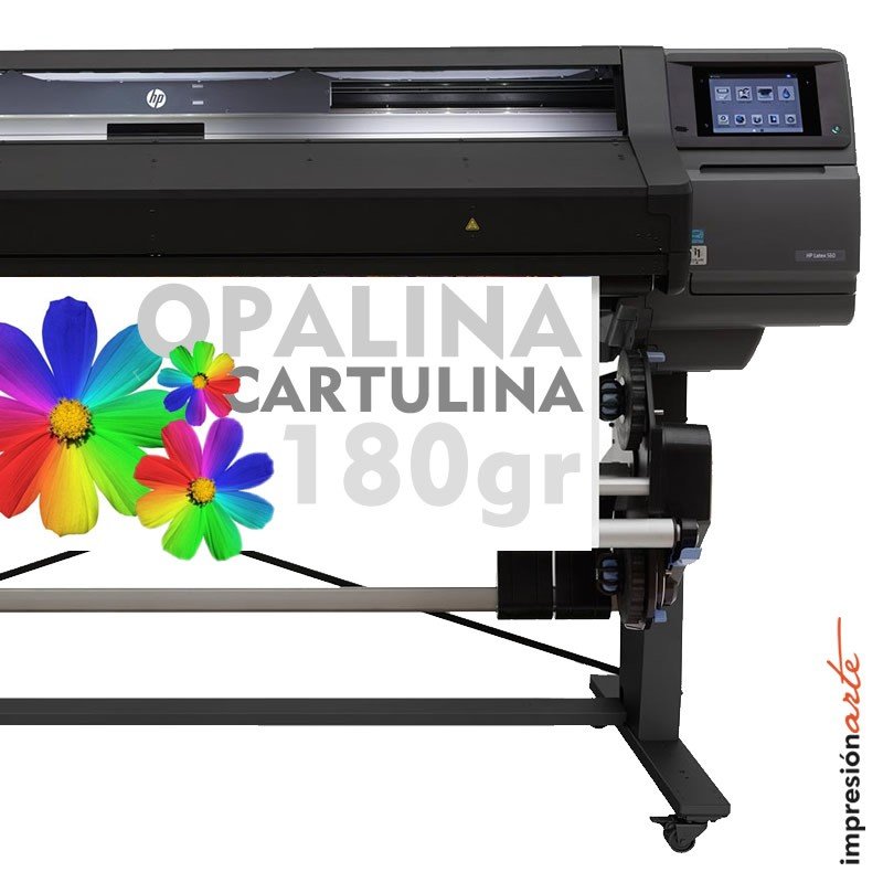 IMPRESION EN OPALINA
