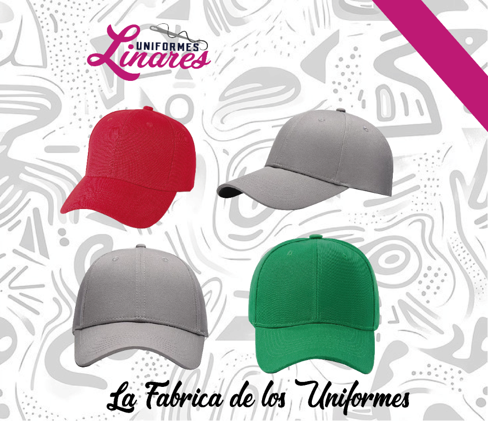 gorras reforzada bordadas