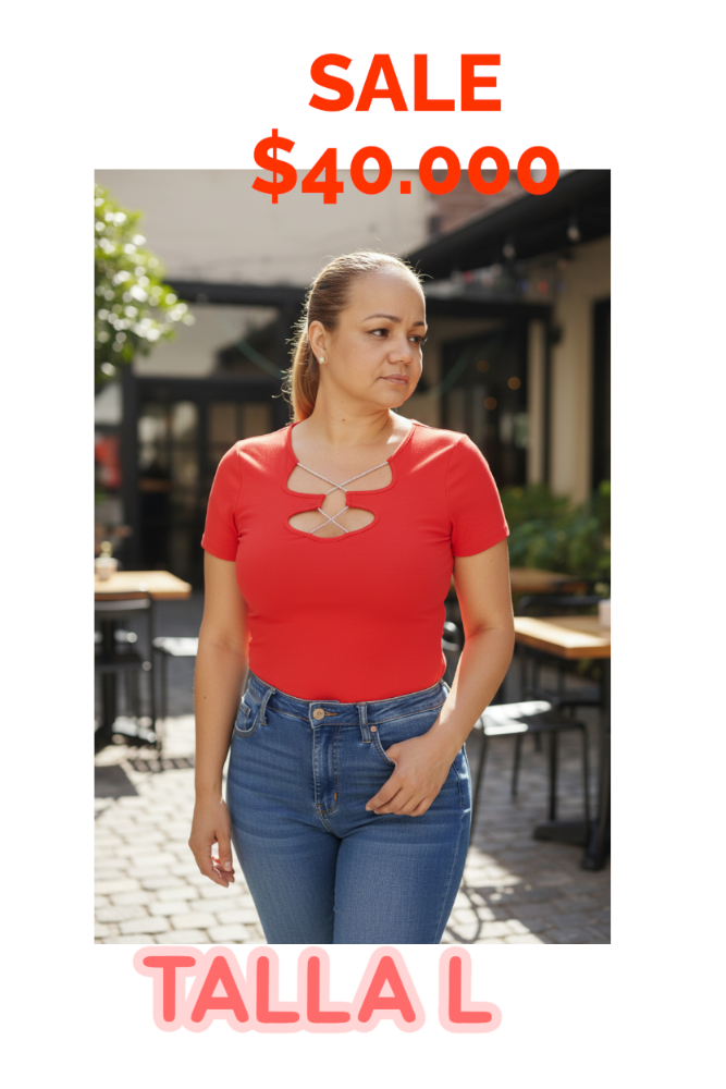 Blusa cruzada