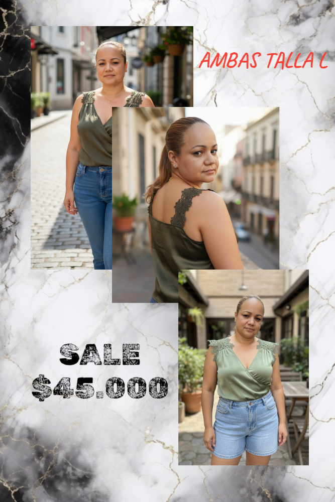 Blusa satinada