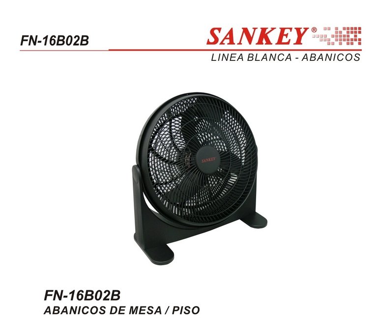 Ventilador sankey 16  de piso FN.16BO2B INV/OCT26
