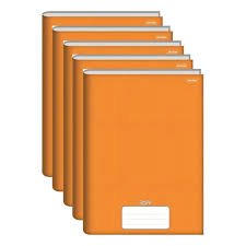 CADERNO BROCHURA CD 80 FOLHAS COLORS