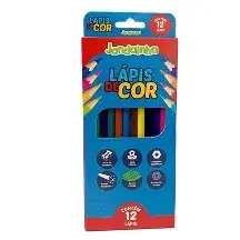 LÁPIS DE COR 12 CORES JANDAIA