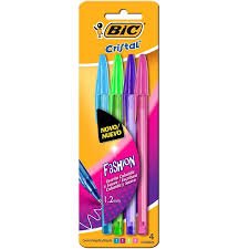 KIT CANETA COLORIDA BIC