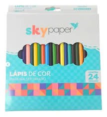 LÁPIS DE COR 24 C SKYPAPER