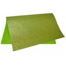EVA GLITTER VERDE CLARO