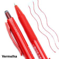 CANETA PILOT VERMELHA CLIQUE