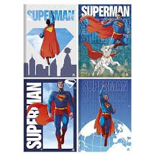 CADERNO BROCHURA SUPER MAN