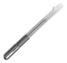 CANETA TRIS INKFITINY GEL PRATA GLITTER