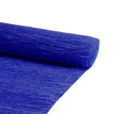 PAPEL CREPOM AZUL ESCURO