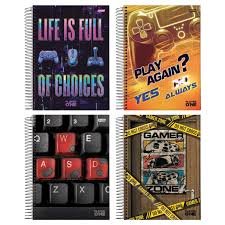 CADERNO BROCHURA PLAYER ONE