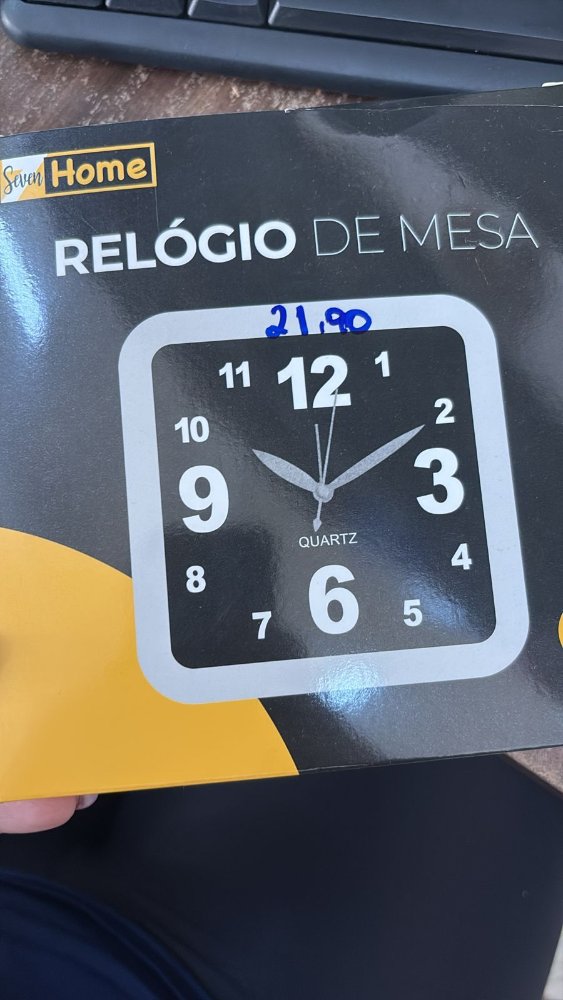 RELOGIO MESA MÉDIO