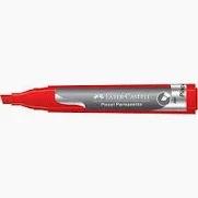 PINCEL ATOMICO PERMANENTE VERMELHO FABER