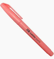 MARCA TEXTO CIS LUMINI PASTEL ROSA