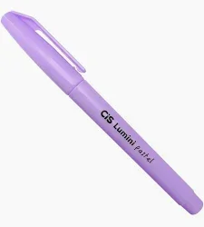 MARCA TEXTO CIS LUMINI PASTEL ROXO