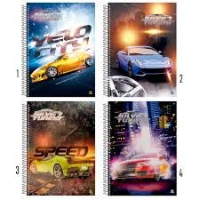CADERNO ESPIRAL 10 MATÉRIAS SILVER TUNING