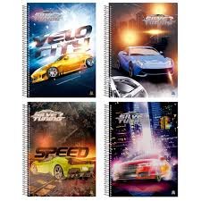 CADERNO ESPIRAL 1 MATÉRIA  SPEED