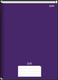 CADERNO BROCHURA  CD 96 FOLHAS ROXO