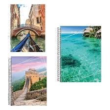 CADERNO ESPIRAL 20 MATÉRIAS FREEDOM
