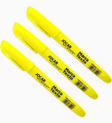 MARCA TEXTO JOCAR OFFICE AMARELO
