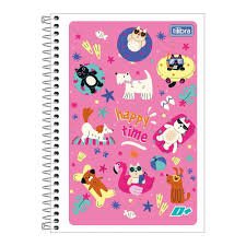 CADERNO PEQUENO CAPA MOLE ESPIRAL D+