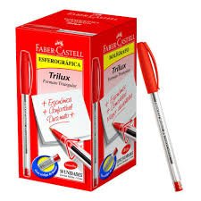 CANETA FABER CASTEL VERMELHA