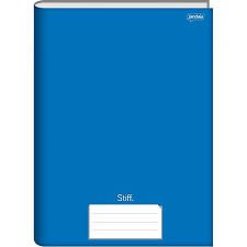 CADERNO BROCHURA CD 96 FOLHAS AZUL