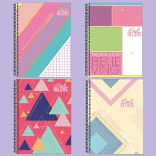 CADERNO ESPIRAL GIRLS IN LOVE MÁXIMA