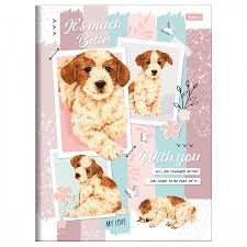 CADERNO CACHORRINHO FORONI 80 FOLHAS