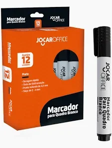 MARCADOR RECARREGAVEL PRETO JOCAR