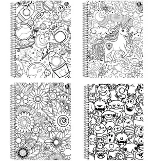 CADERNOS ESPIRAL COLOR QUEST ANIMATIVA