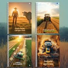 CADERNO ESPIRAL 1 MATÉRIA AGRO FORTE