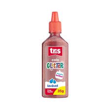 COLA GLITTER TRIS VERMELHO 23g
