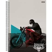 CADERNO ESPIRAL 1 MATÉRIA MOTOR EXTREME