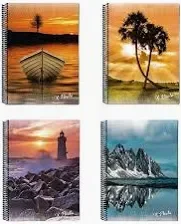 CADERNO 1/4 ESPIRAL 200 FOLHAS MAXIMA